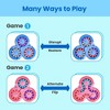 Fun Little Toys 3PCS iEnlight Fidget Spinner Bead Puzzles, 2-in-1 Fingertip Decompression Toy, Triangle Hand Spinner - 4 of 4