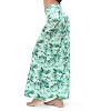 Women's Stylish Spandex Flare Maxi Skirt - Comfy Fold-Over Design Long Skirt for Effortless Style #20 - 4 of 4