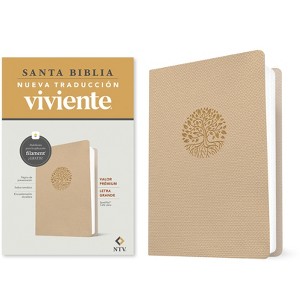 Biblia Valor Prémium Ntv, Letra Grande Con Filament (Sentipiel, Café Claro) - (Leather Bound) - 1 of 1
