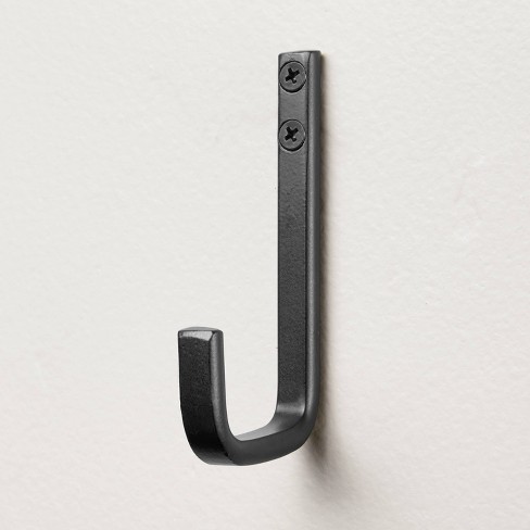 Split P Urban Farmhouse Towel Hook, Black