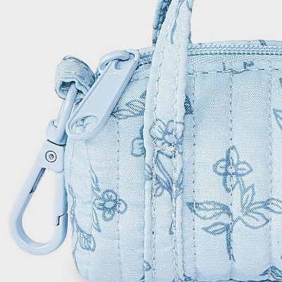 Брелоки Art Class Girls' Floral MIni Duffle Bag Charm - art class™ Blue — фото 5