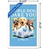Trends International Jim Baldwin - Triple Dog Dare You Framed Wall Poster Prints - 3 of 4
