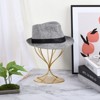 Unique Bargains Metal Women Durable Stable Tabletop Hat Cap Rack Wigs Holder 1 Pc - 3 of 3