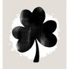St Pats Clover Long Sleeve Adult Hooded Sweatshirt - 2 of 2