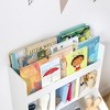 CAVINAS Children Bookcase Multifunction Display Stand Bookshelf Toy Storage Organizer with Legs for Kids Room, Living Room, Nursery - 4 of 4