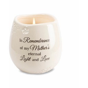 Pavilion Gift Company - Mother - 8 oz - 100% Soy Wax Candle Scent: Tranquility - Flame Candles - 1 of 4