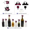 Big Dot of Happiness Maroon Grad - Best is Yet to Come - DIY Grad Cap Burgundy Graduation Party Bottle Topper Decorations - Set of 20 - 3 of 4