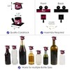 Big Dot of Happiness Maroon Grad - Best is Yet to Come - DIY Grad Cap Burgundy Graduation Party Bottle Topper Decorations - Set of 20 - image 3 of 4