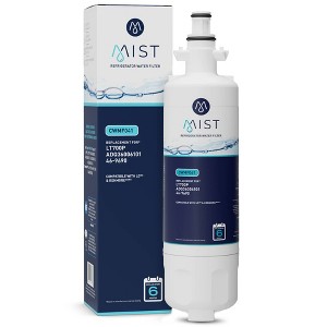 Mist LT700P Replacement for LG LT700P, ADQ36006101, Kenmore 46-9690 Refrigerator Water Filter: Carbon Cartridge, White - 1 of 4