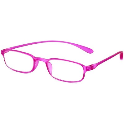 Calabria 718 Flexie Reading Glasses | Unisex Readers | Lightweight & Flexible | Patented Design | Ebony Black +1.50