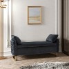 Christoph Modern Upholstered Flip Top Storage Bench with Two Pillows for Foot of Bed|ART OF LIVING DESIGNS - 2 of 4