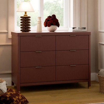 Namesake Brimsley Tambour 6-Drawer Assembled Dresser