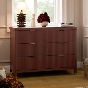 Namesake Brimsley Tambour 6-Drawer Assembled Dresser - 1 of 4