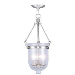 Livex Lighting Jefferson 3 - Light Chandelier in  Polished Nickel - 1 of 1