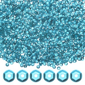 Unique Bargains PVC Durable Lightweight Sequin Embellishments 3000 Pcs - 1 of 4