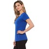 Rekucci Short Sleeve Scoop Neck Stretch T-Shirt for Women - 2 of 3