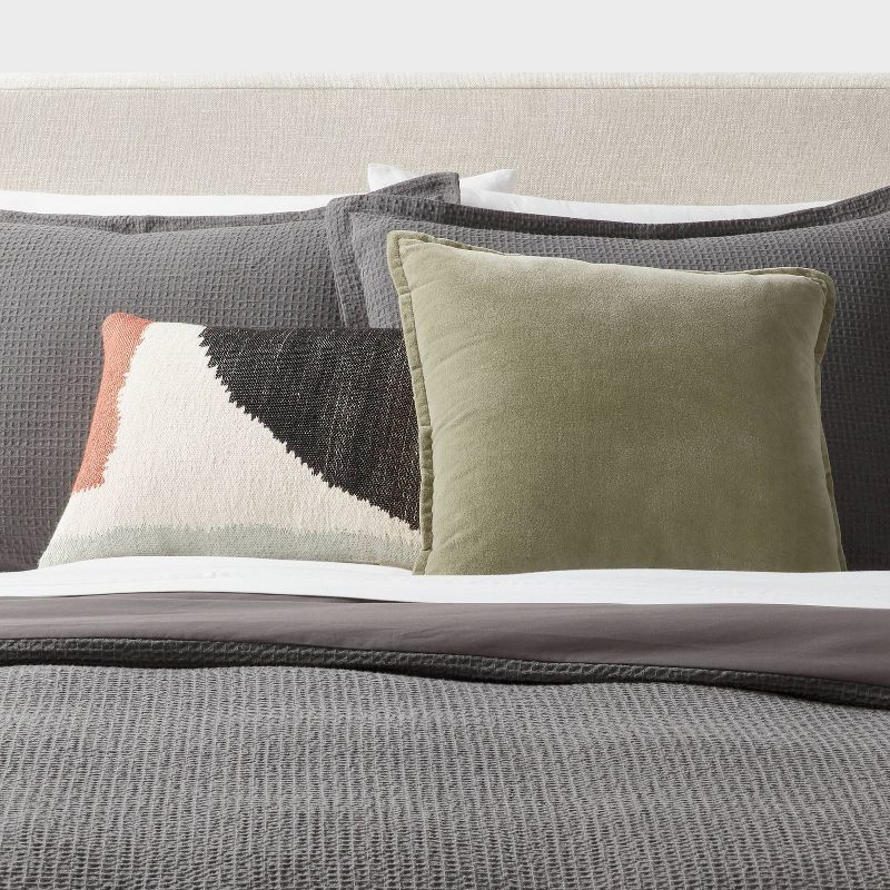 Cotton Velvet with Linen Reverse Oblong Dec Pillow - Threshold™, 2 of 5