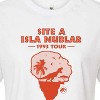 Women's - Jurassic Park - Isla Nublar 1993 Tour Cropped Graphic T-Shirt - 2 of 4