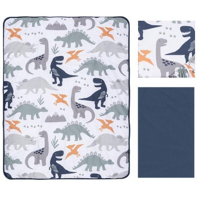 Trend Lab Prehistoric Dino's Baby Nursery Crib Bedding Set - 3pc