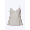 Women's JEAN SILK-COTTON CREPE CAMISOLE - WORN - 3 of 3