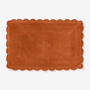 BrylaneHome Rectangular Crochet Bath Mat - 1 of 2