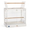 Prevue Pet Products Crystal Palace Luxe Bird Cage with Glass Doors, White Plastic Frame and Base - 3 of 4