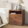 Alcide Nightstand with USB and LED Light| ARTFUL LIVING DESIGN - 2 of 4