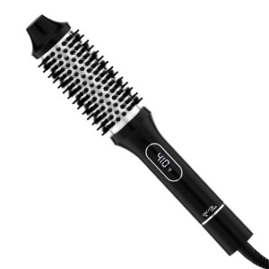 Nicebay Thermal Brush, Heated Round Brush, Curling Iron, 1.5 inch Electric Curl Wand, Curly Hair Brush - 1 of 4