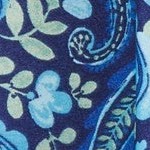 navy paisley