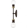 Livex Lighting Lansdale 2 - Light Vanity in  Bronze/Antique Brass - 2 of 4