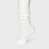 Women's Cozy Slouch Crew Socks - Universal Thread™ 4-10 - image 2 of 3