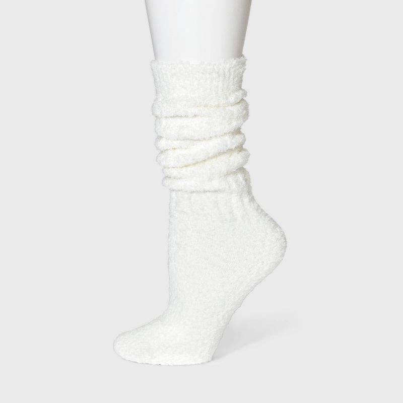 Women's Cozy Slouch Crew Socks - Universal Thread™ 4-10, 2 of 10