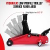 2 Ton Hydraulic Floor Jack, Low Profile 4400 Lbs Car Jack, Portable Car Lift Jack, Heavy Duty Steel Car Hydraulic Trolley Jack Lift Range 3.35"-13" - 2 of 4