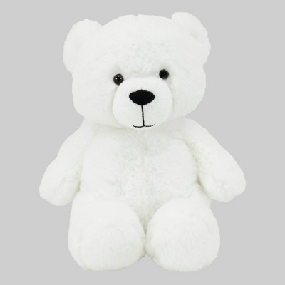 small white stuffed bear