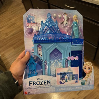  Mattel Disney Frozen Toys, Elsa Ice Palace Storytime Stackers,  Castle Doll House Playset with Small Doll & 8 Accessories : Toys & Games