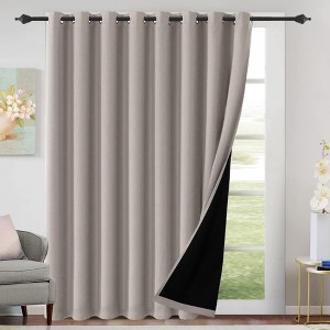 Blackout Curtains for Bedroom Thermal Insulated Blackout Curtains - 1 of 4