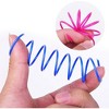 Cat Spiral Spring, 12 Pc Cat Creative Toy Plastic Spring Colorful Springs Cat Toy for Swatting, Biting, Hunting Kitten Toys - 3 of 4