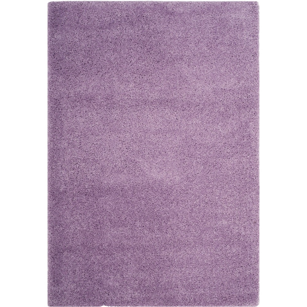 5'3inX7'6in Rayan Solid Loomed Area Rug Purple - Safavieh