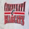 NCAA Cincinnati Bearcats Unisex Ash Crew Fleece Sweatshirt - 3 of 3