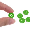 Unique Bargains Resin Snap Fastener Round Flat 4-Hole Sewing Buttons 10 Pcs - 4 of 4