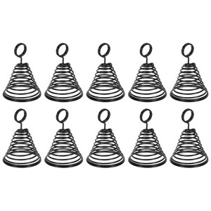 Unique Bargains Metal Pictures Table Number Memo Place Card Holder 10 Pcs - 1 of 4