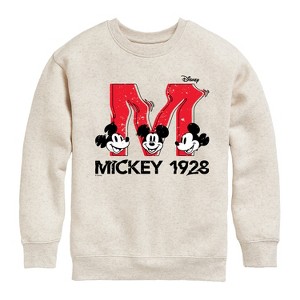Boys' - Disney - Mickey & Friends Graphic Long Sleeve Fleece Sweatshirt - 1 of 4