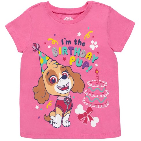 Paw patrol birthday sales shirt