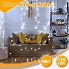 Ollny 120 LED Cool White Connectable String Lights (Clear Cable, Plug in, 8 Modes) - 2 of 4