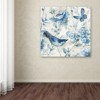Trademark Fine Art -Lisa Audit 'Indigold XI' Canvas Art - 3 of 3