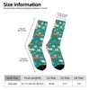 Plane Butterfly Bicycle Car Women Printed Crew Socks Funny Funky Socks Soft Polyester Novelty Gifts for Artists Men - 2 of 4