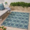Outdoor Area Rug,  Rectangle Indoor Outdoor Home Decor Camping Rug For Living Room Balcony Porch Backyard Patio Kitchen, Easy-Cleaning - 3 of 4
