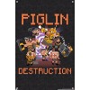 Trends International Minecraft: Legends - Piglin Destruction Unframed Wall Poster Prints - 4 of 4