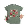 Simply Sage Market Women's Coquette Christmas Collage Short Sleeve Garment Dyed Tee - 3 of 4