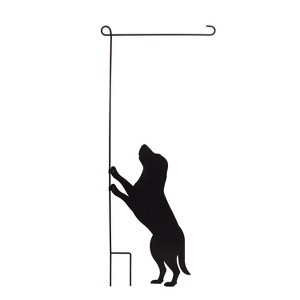 Evergreen Flag Dog Garden Flag Stand - 1 of 4